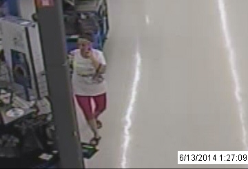Woman wanted in retail theft incident at Walmart