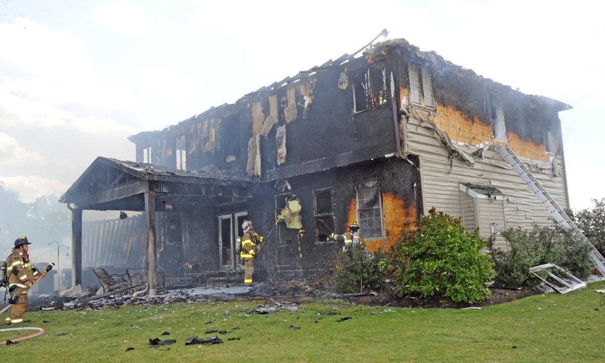 Fire causes heavy damage to Monroe Township home Monday