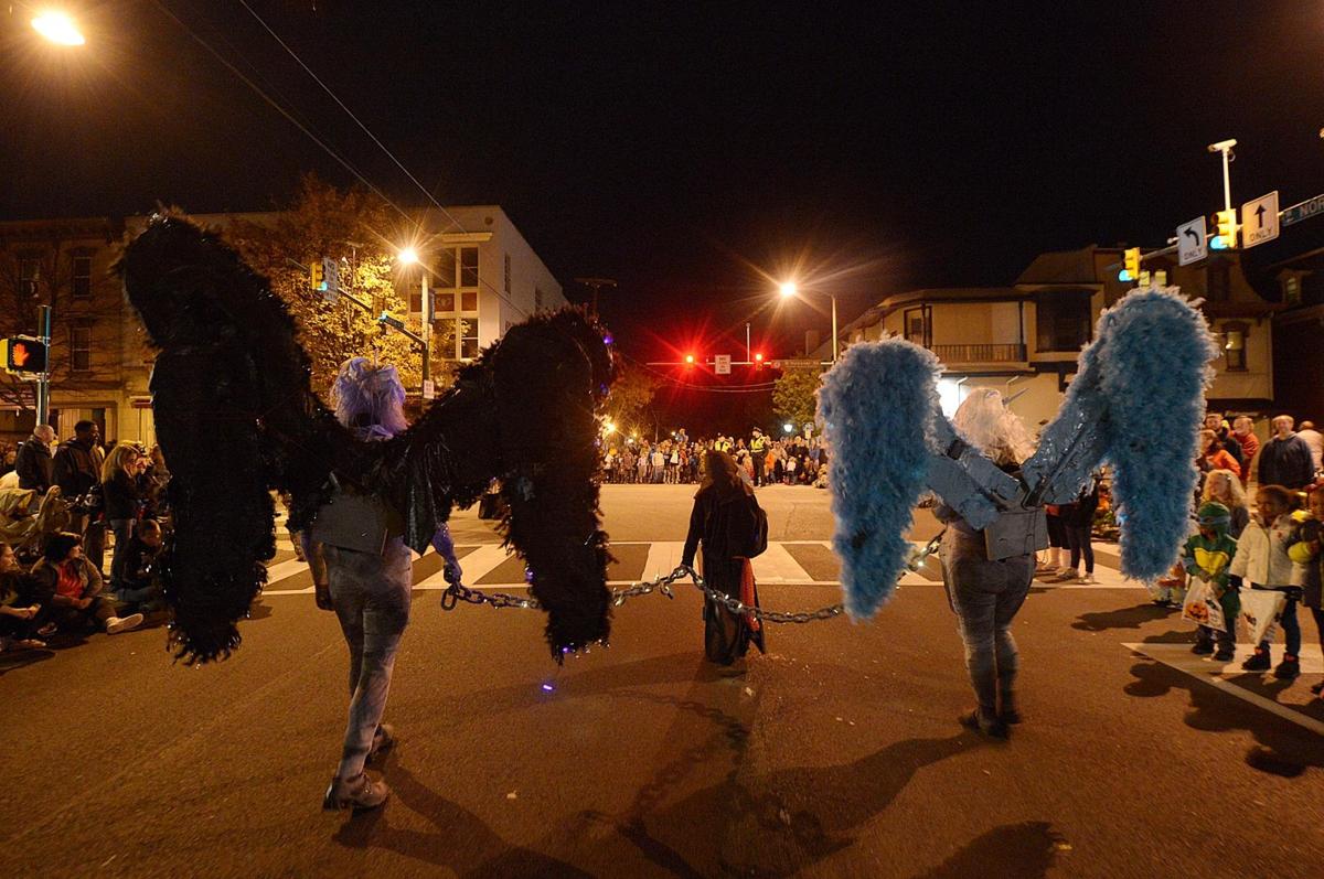Ghoulish delight in downtown Carlisle during Halloween parade