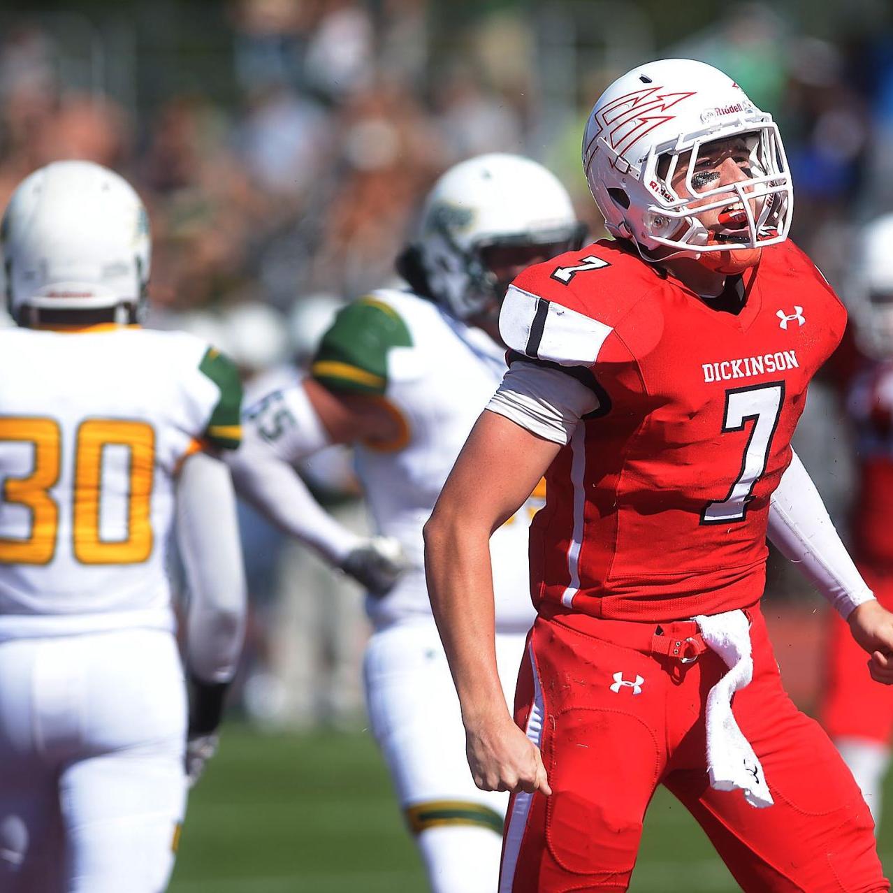 Local College Football Highlights Dickinson Notches Home Win Over