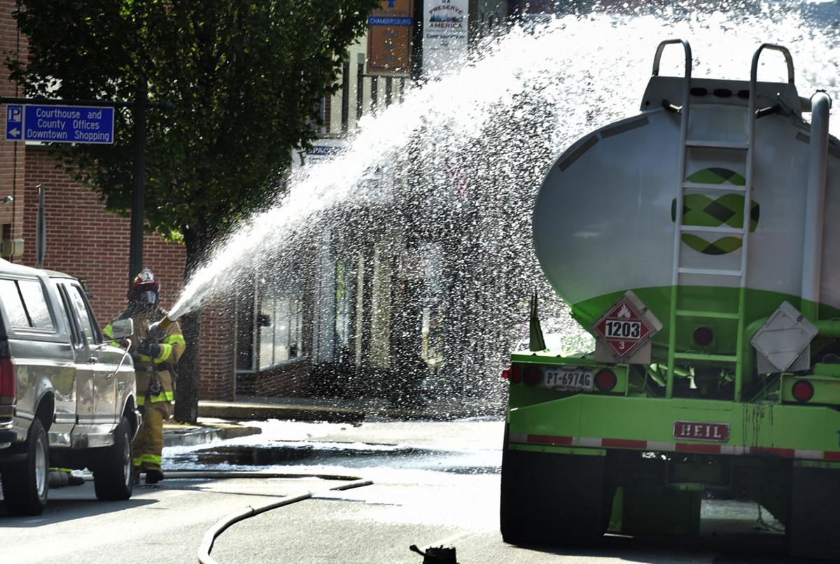 Fuel spill forces evacuation in Chambersburg
