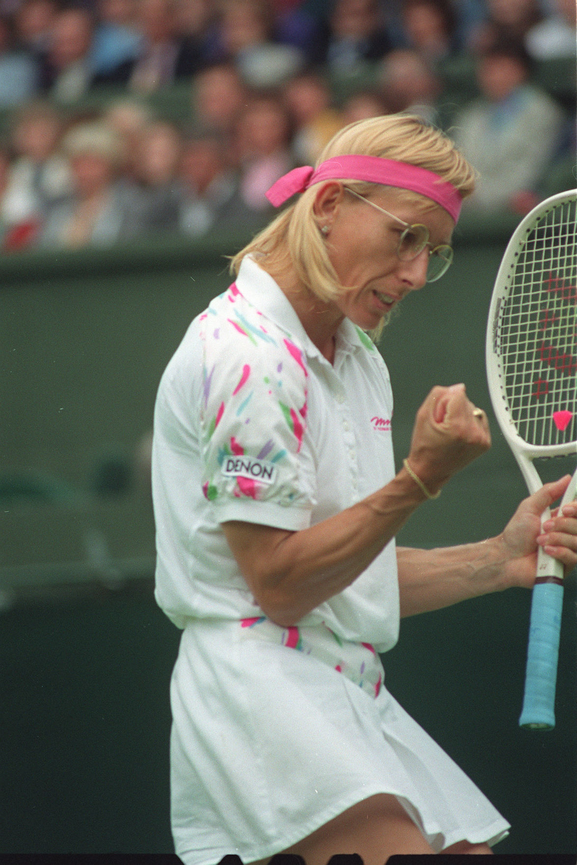 1991: Martina Navratilova Survives First-round Wimbledon Scare ...