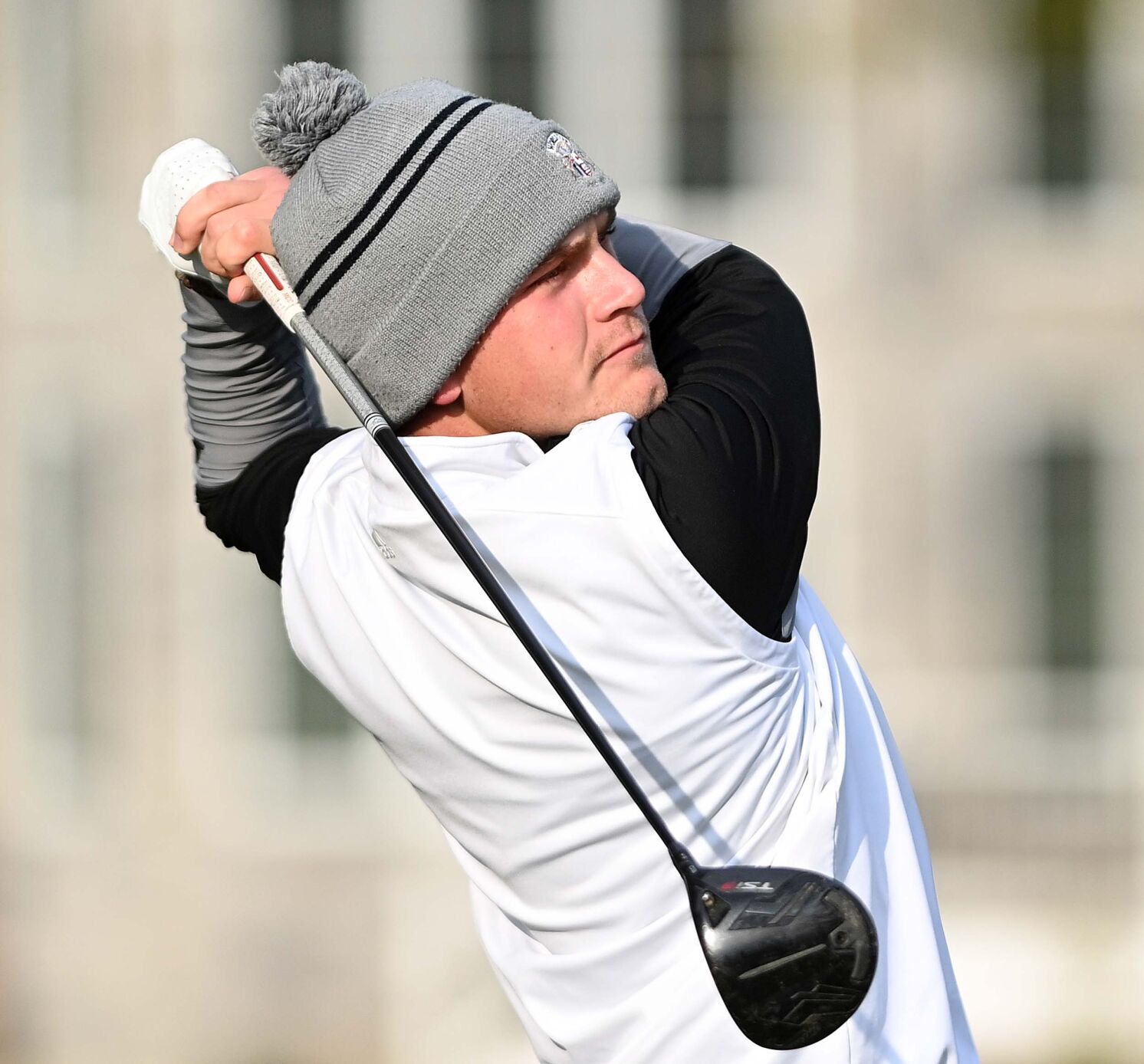 PIAA Golf Boiling Springs Brooke Graham battles tough conditions, shoots Day 1 77 at 2A Championships image