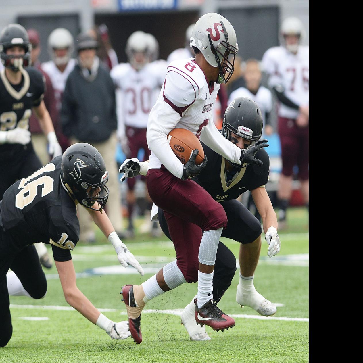 Shippensburg No Match Against Berks Catholic S Defense In District