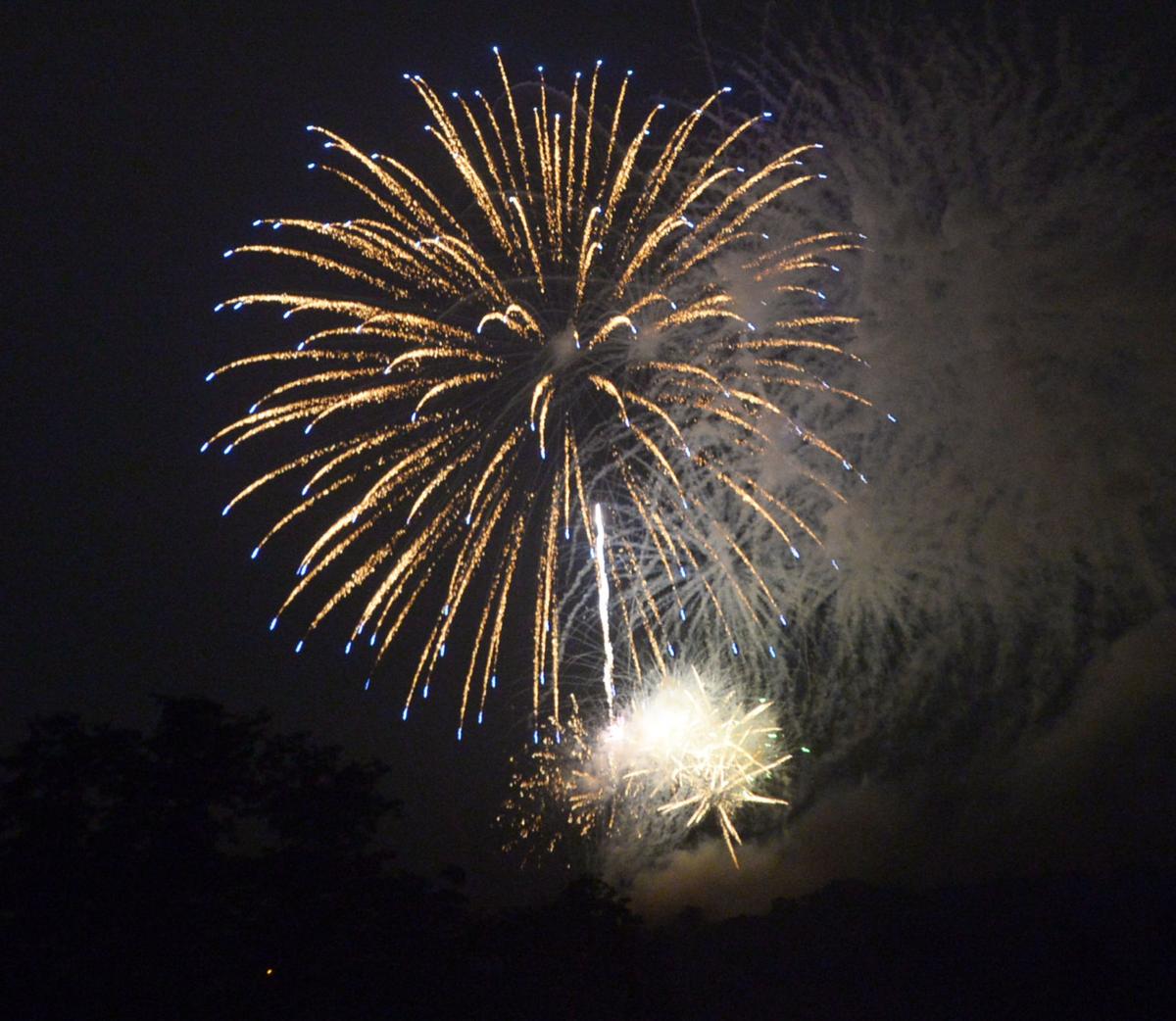 Fourth of July fireworks displays for the Midstate