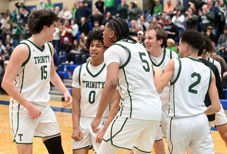 Troy Ruggery Boys Basketball: Trinity advances to Class 3A final
