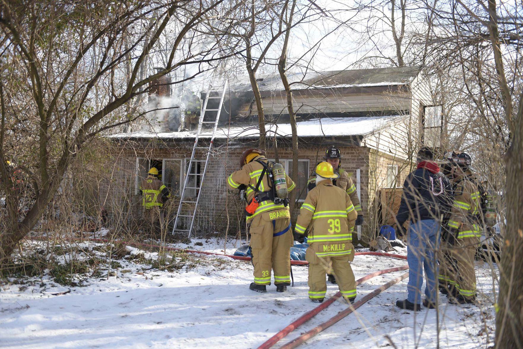 Photos: Crews battle fire in North Middleton Saturday