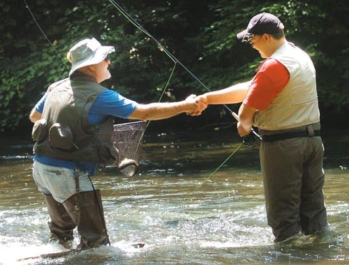 Fly-fishing program in Cumberland County designed to help at-risk kids 