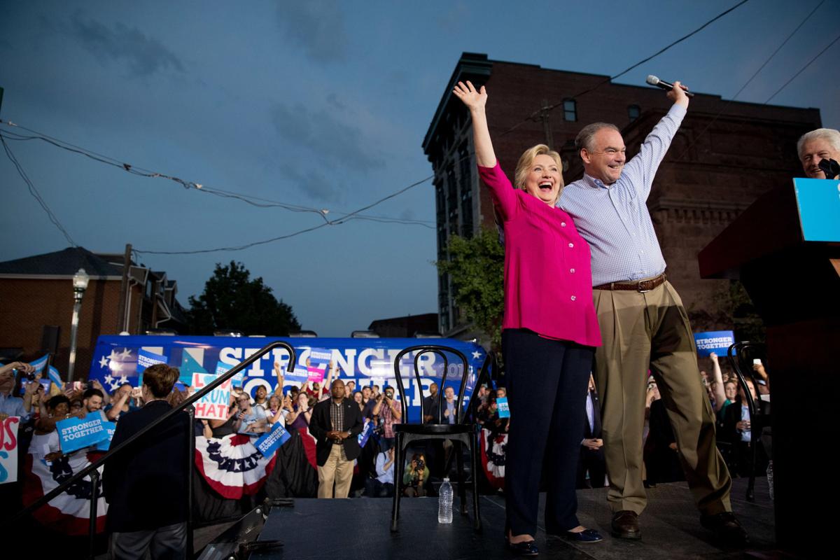 Campaign 2016 Clinton Kaine