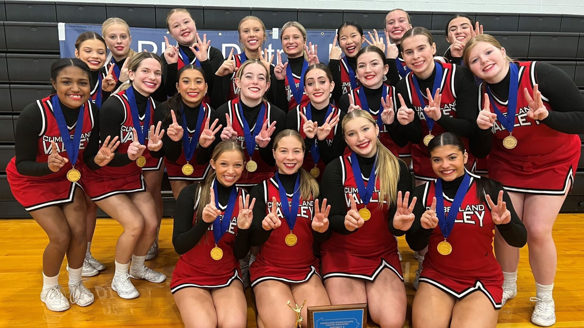 Cumberland Valley Cheerleading finishes 3rd in 2023 PIAA Championships