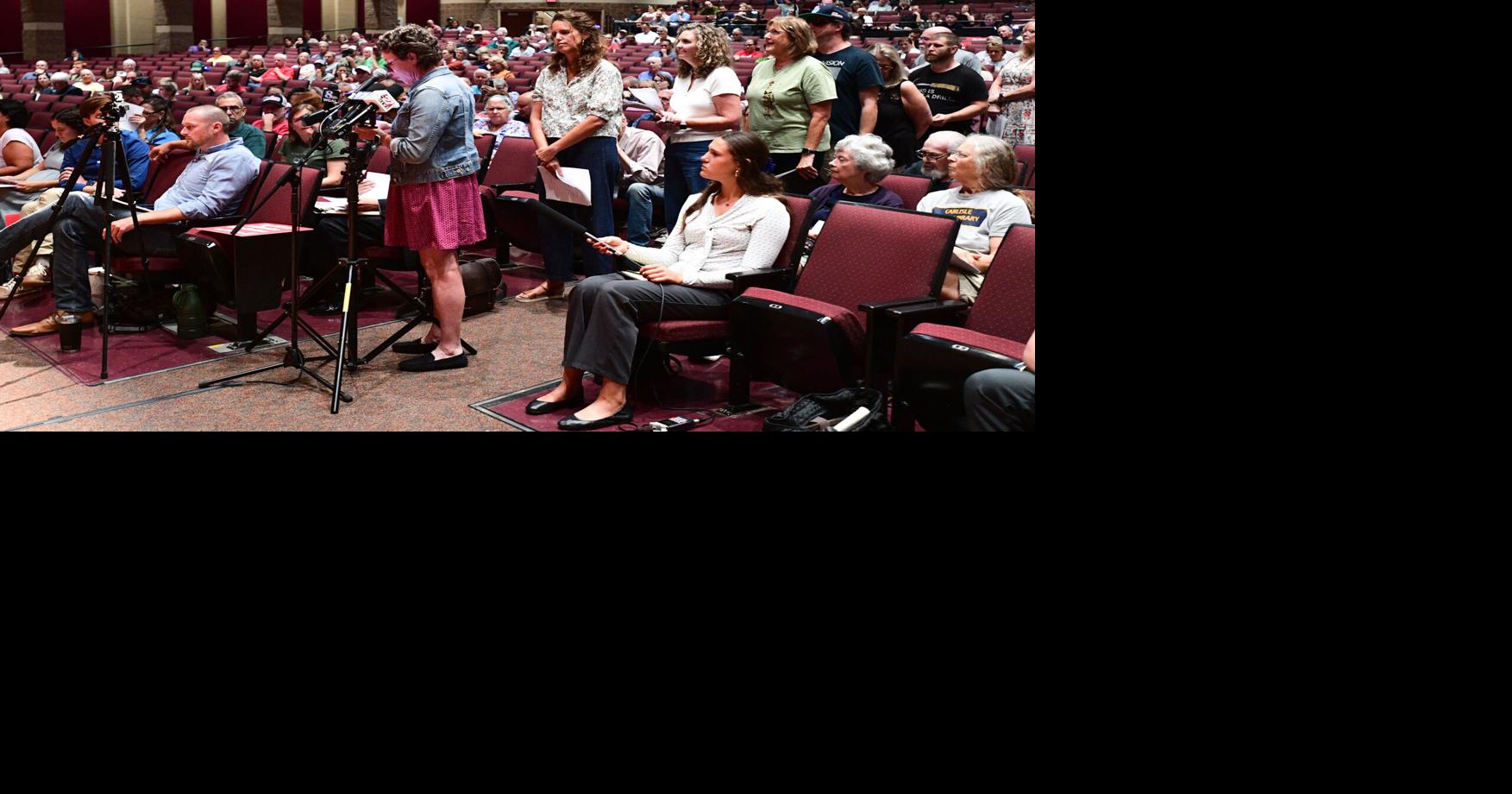 Photos: Middlesex Township Data Center meeting at Cumberland Valley High School