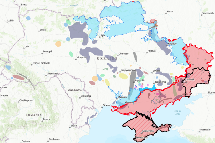 Ukraine War map ISW