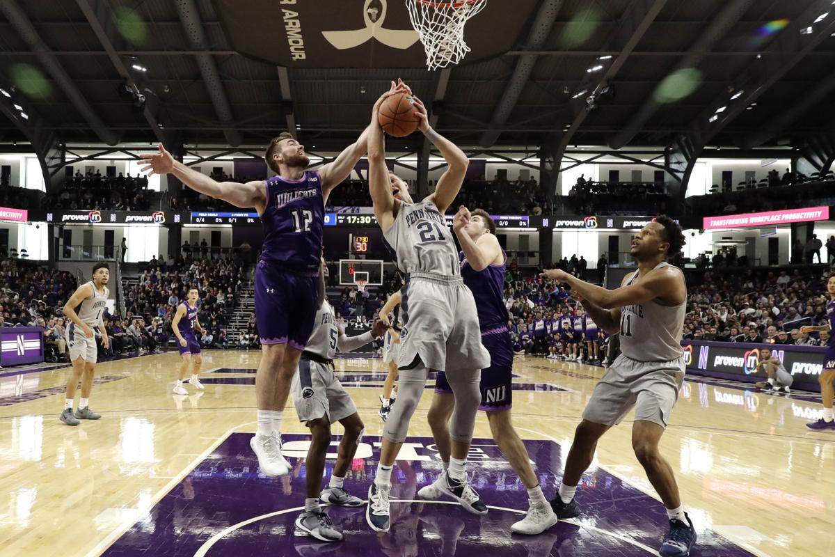 Penn State Men S Basketball Kopp Scores 21 Northwestern Stuns No