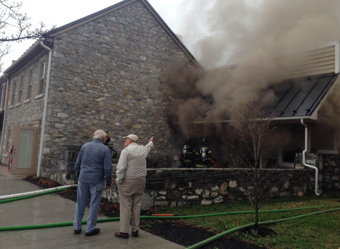Fire under control in Shippensburg after more than 100 battle blaze