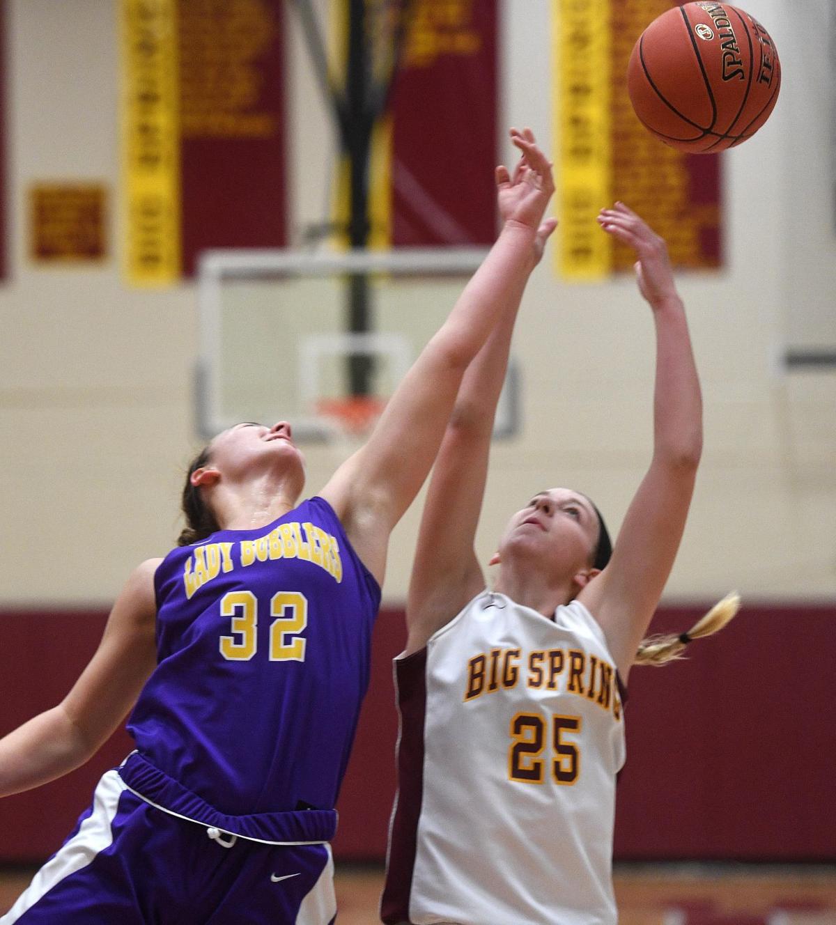 Hs Girls Basketball Big Spring Makes Crucial Second Half