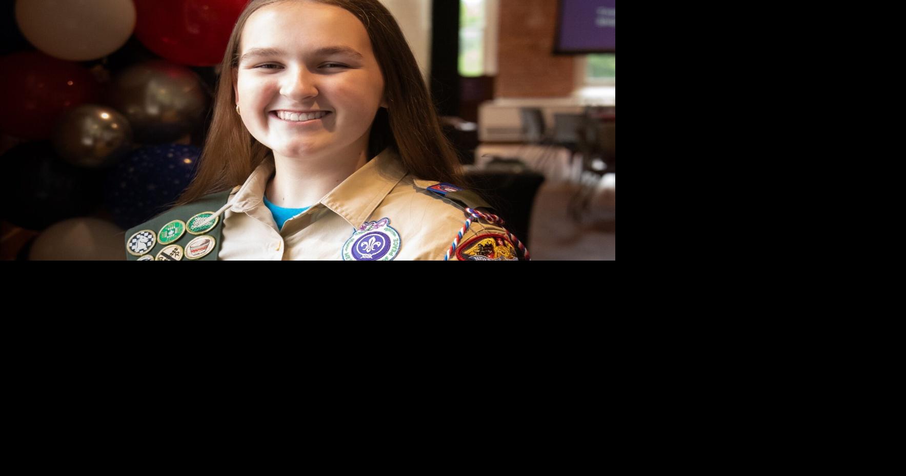 The Bright Side: Shippensburg's first female Eagle Scout blazes path for girls to follow