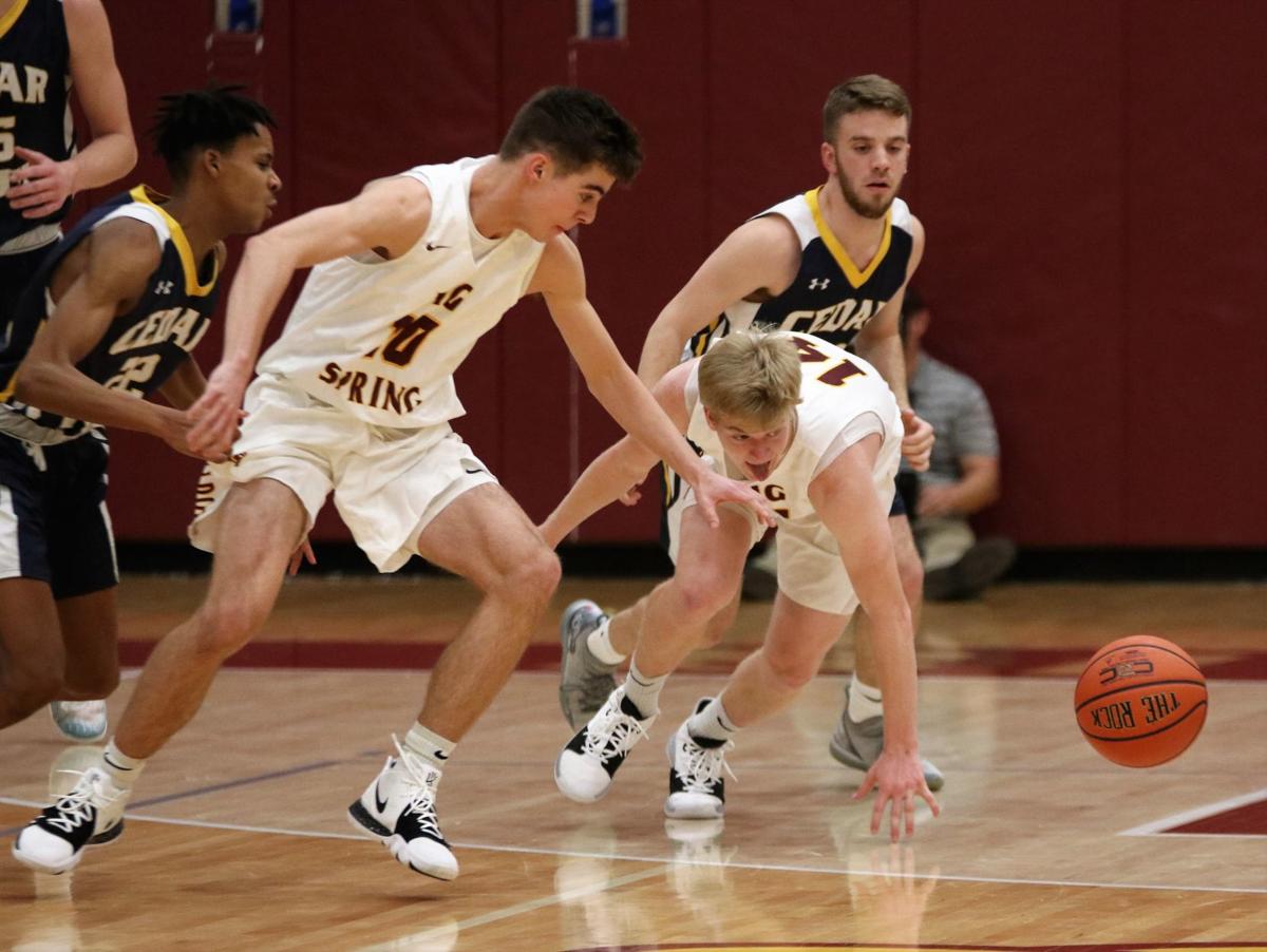 Hs Boys Basketball Big Spring Falls To Cedar Cliff In First