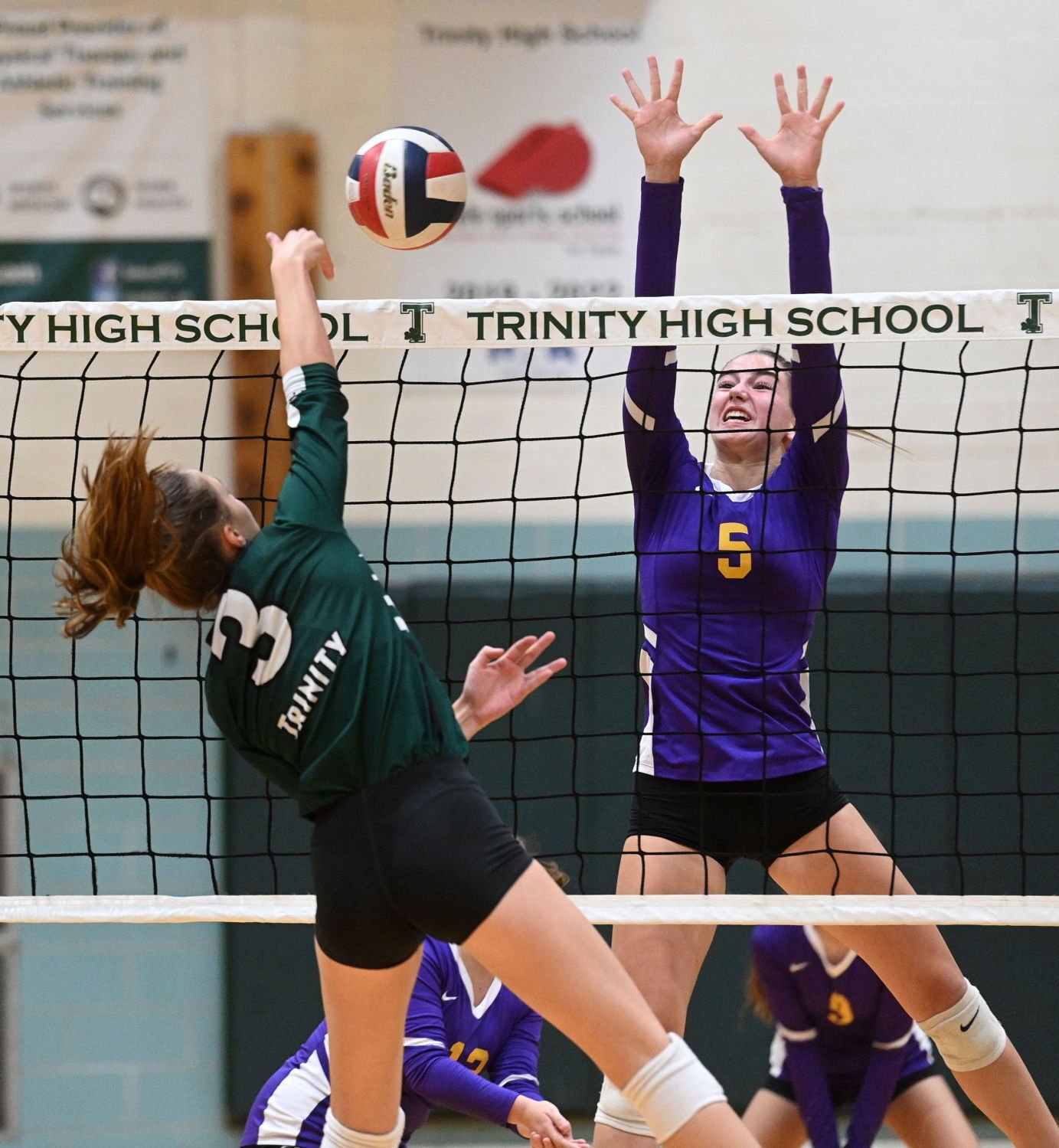 Trinity Girls Volleyball Sweeps Bishop McDevitt In Mid-Penn Capital Match