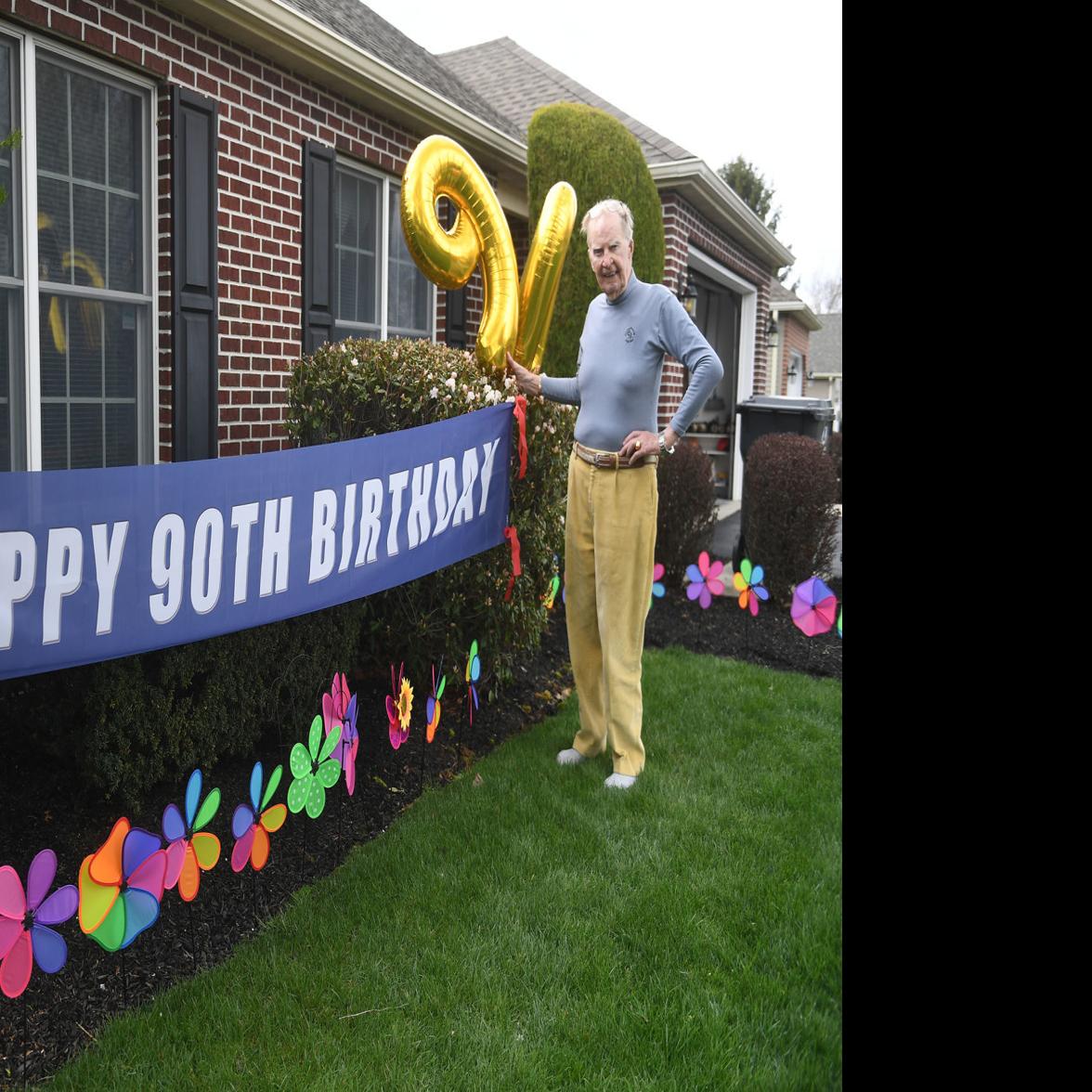 Surprise Birthday Wishes As Carlisle Man Turns 90 During A