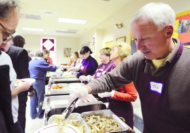 Mechanicsburg Presbyterian Church serves Thanksgiving dinner