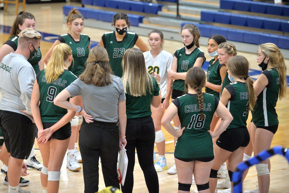 HS Girls Volleyball Photos Carlisle at Cedar Cliff