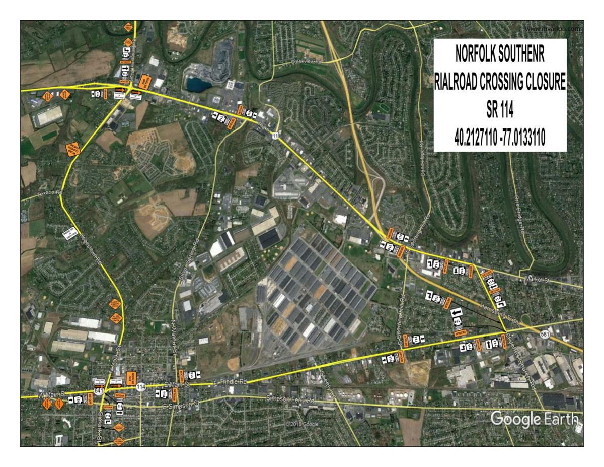 Norfolk Southern To Close Railroad Crossing In Mechanicsburg For Repairs Mechanicsburg Cumberlink Com Norfolk Southern To Close Railroad Crossing In Mechanicsburg For Repairs Mechanicsburg Cumberlink Com