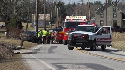 dover crash fatal township thursday county dies man after cumberlink personnel respond emergency morning york