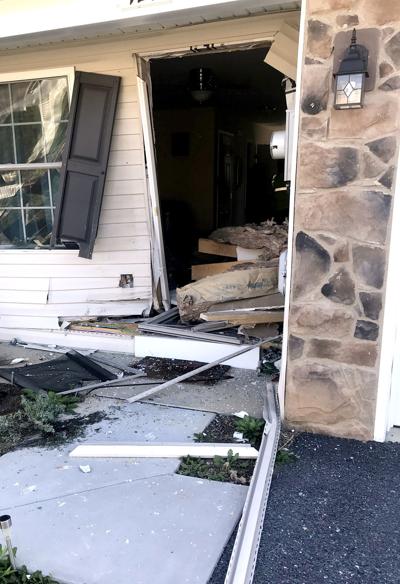 Car crashes into home, causes gas leak in South Middleton Township Friday