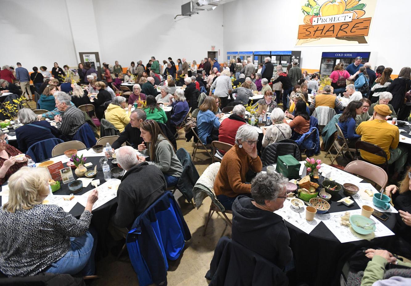 Photos The 2024 Empty Bowls event at Project SHARE