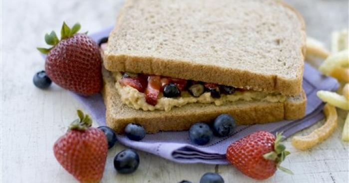 A healthy rethinking of the classic PB&J sandwich