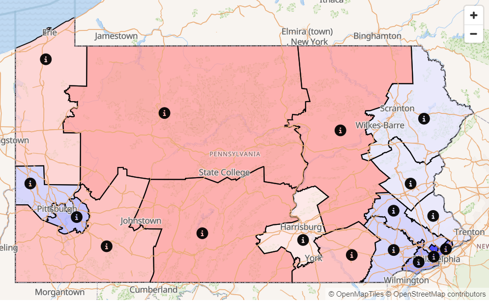 Interactive Map: What Pa. Congressional District Am I In?