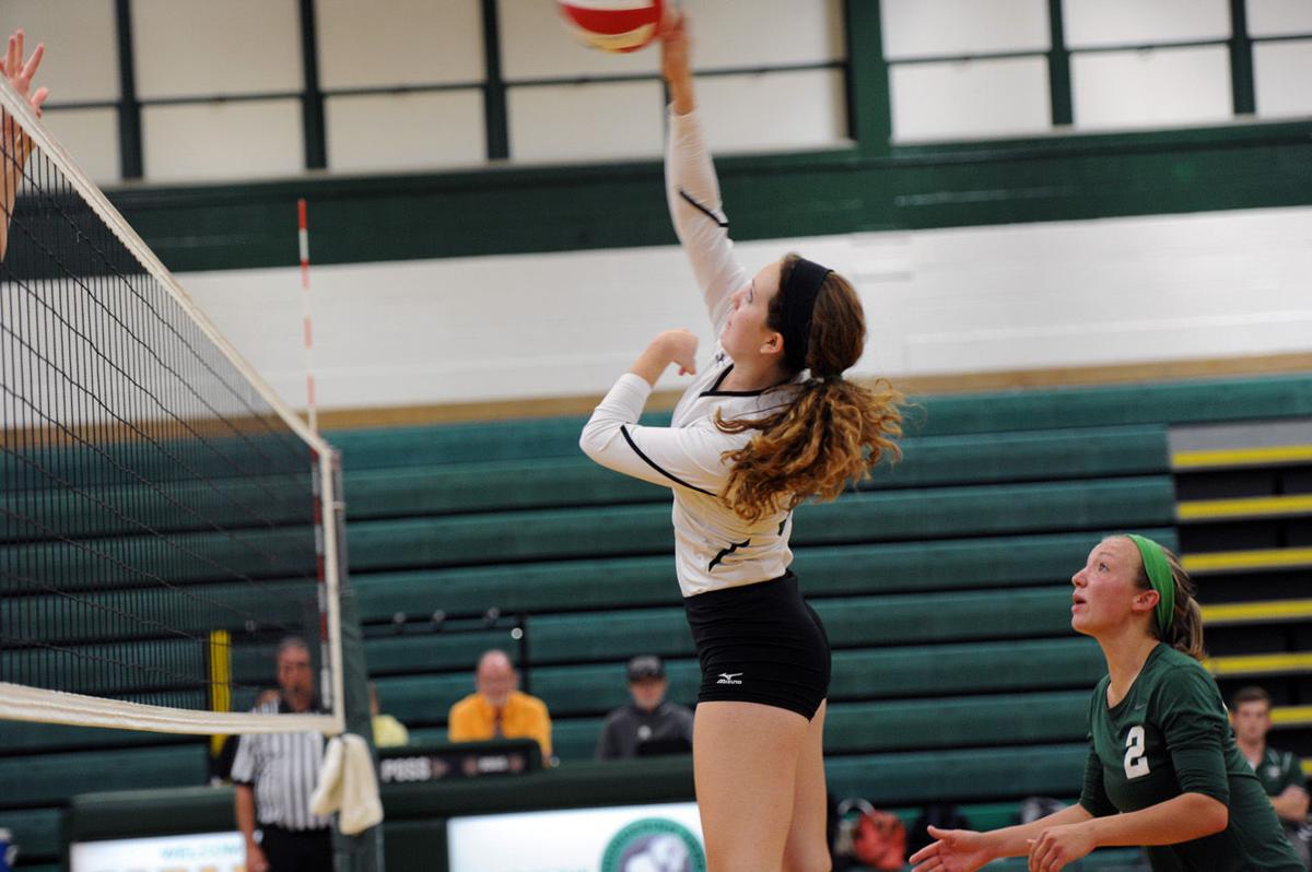 HS Girls Volleyball Eagles Carlisle in battle of undefeateds