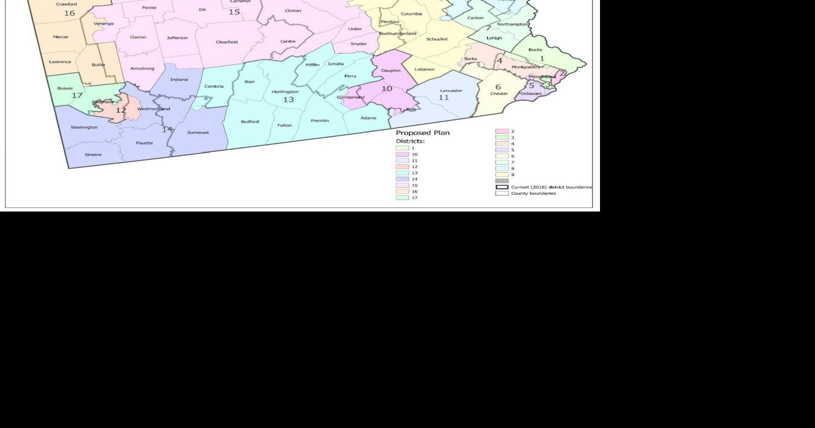 Pennsylvania high court picks new map of congressional districts