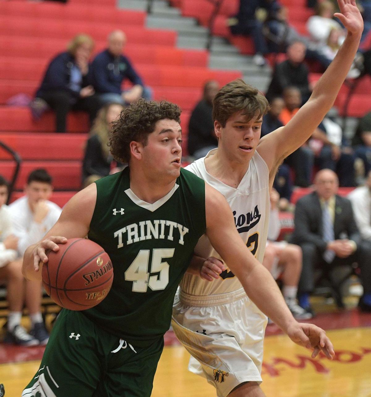 Piaa Boys Basketball Trinity S Block Party Patience Vs New Hope