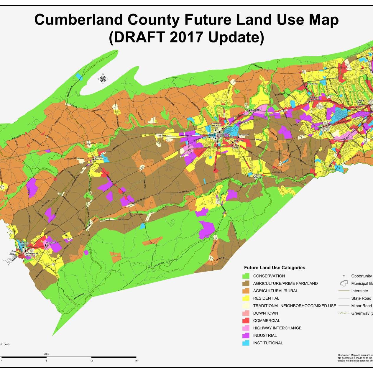 Cumberland County A Battle Between Growth And Open Space The Sentinel News Cumberlink Com Cumberland County Pa Map
