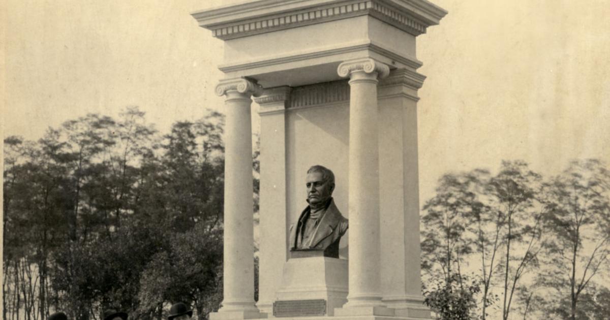 Joseph Ritner Mount Rock monument was dedicated to former governor Joseph Ritner