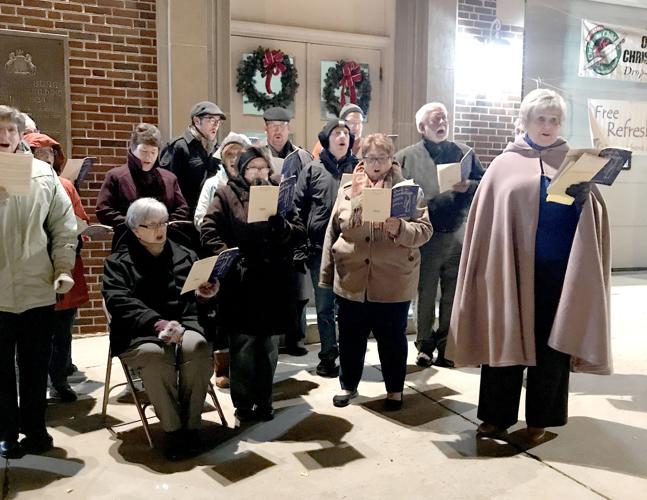 Santa arrives during holiday parade in Shippensburg
