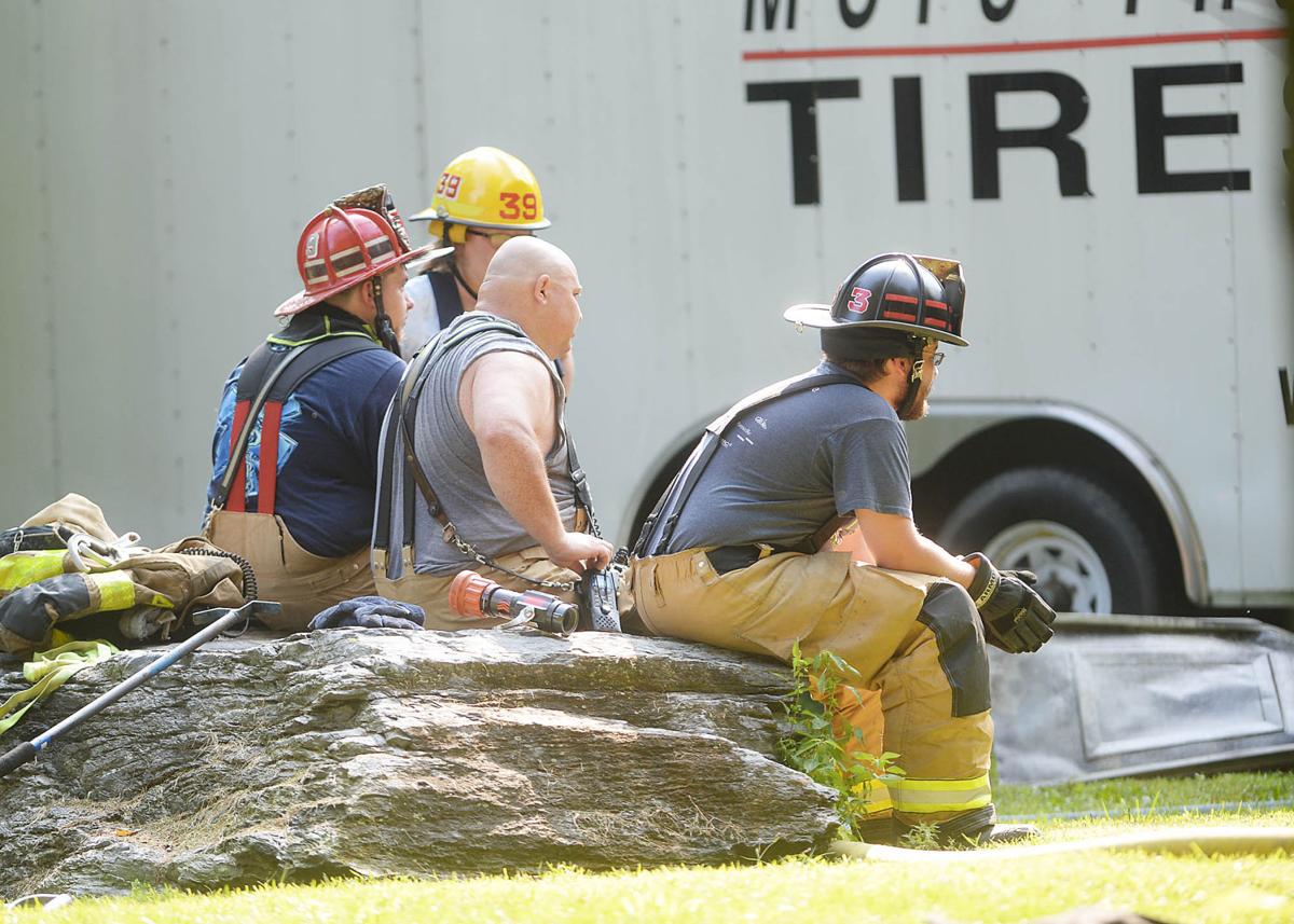 South Middleton Garage Fire