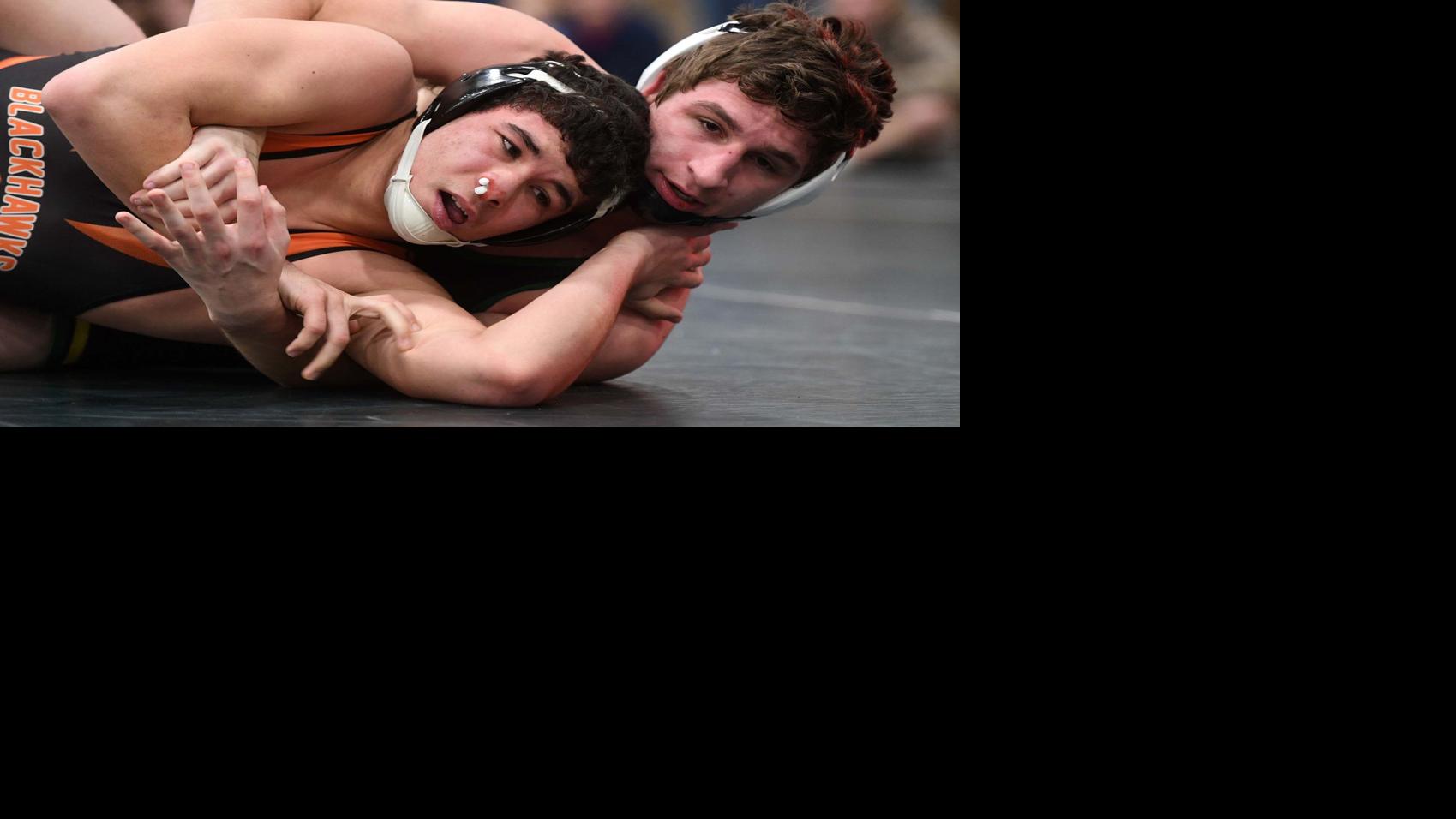 HS Wrestling Colton Zimmerman back at Carlisle, grinding it out in his