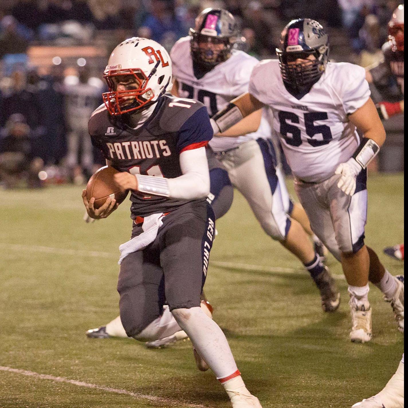 District 3 Football Scott Overton Lead Red Land Past Conrad