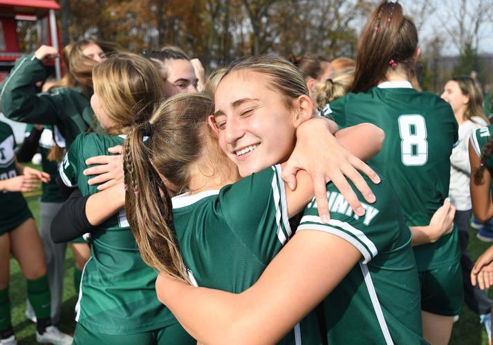 Scenes from Trinity girls 2023 D3 Soccer Championship 