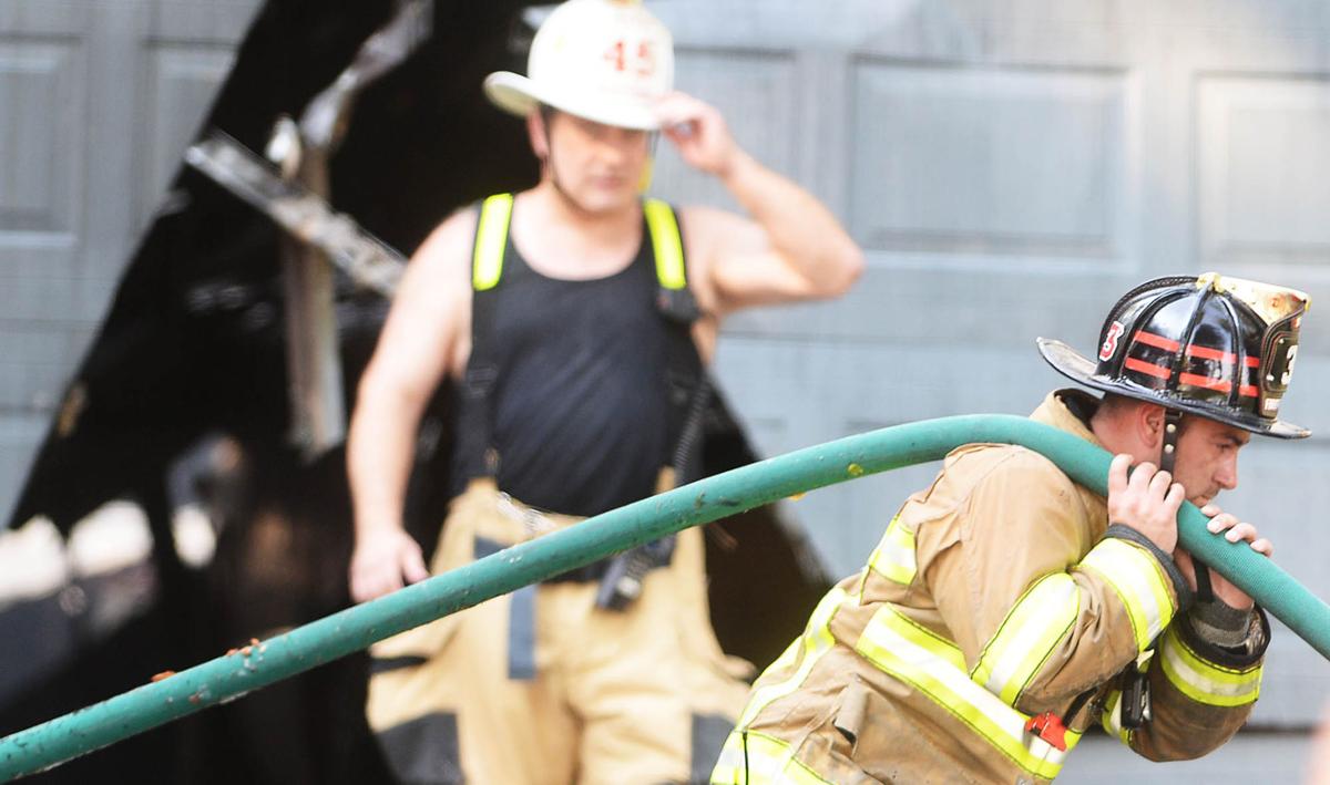 South Middleton Garage Fire