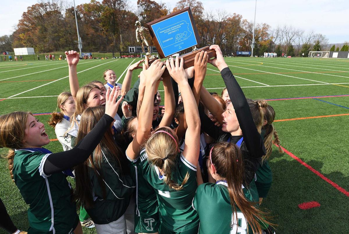 Scenes from Trinity girls 2023 D3 Soccer Championship 