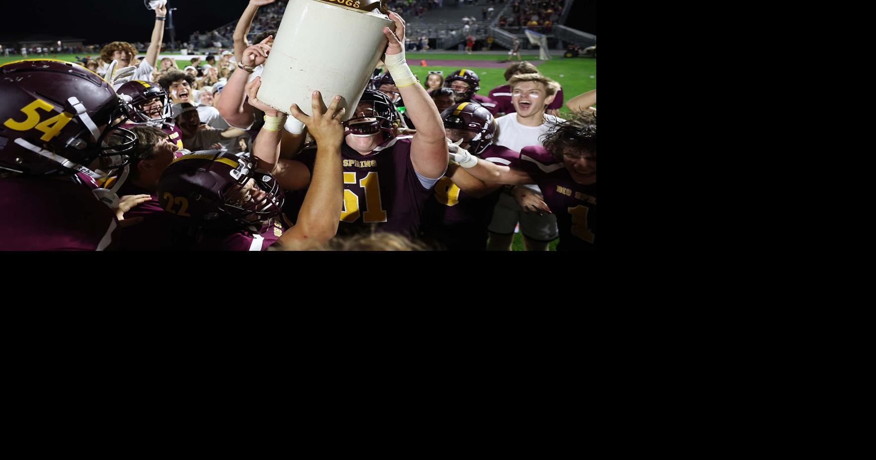 Big Spring football defeats Shippensburg to lift Little Brown Jug for ...