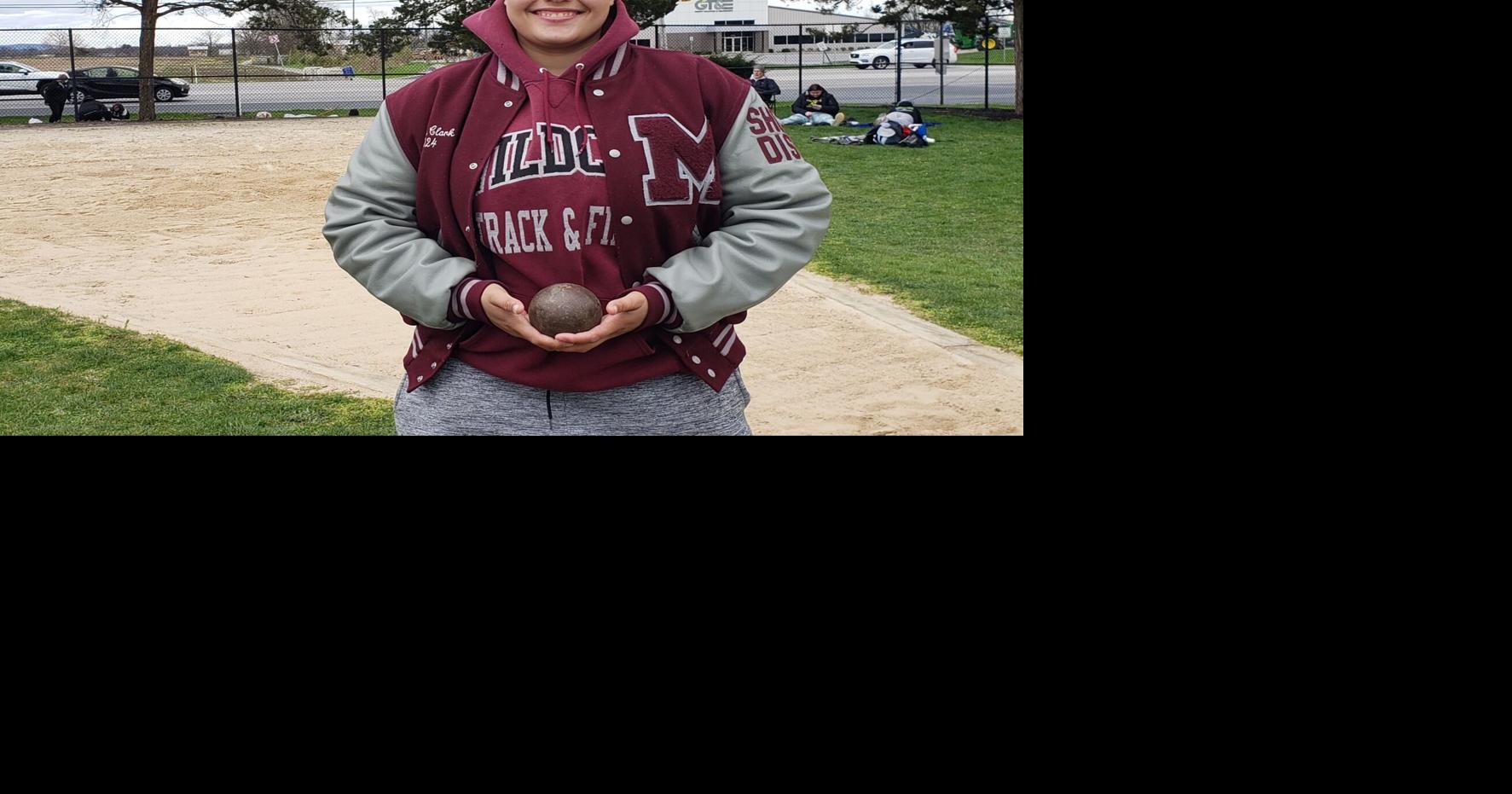 Mechanicsburg's Maria Clark breaks school shot put record, wins double