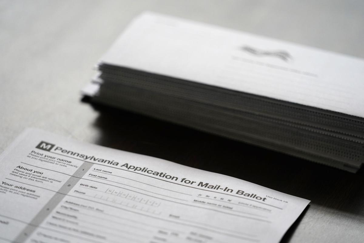 Election 2020 Pennsylvania Mail-In Voting