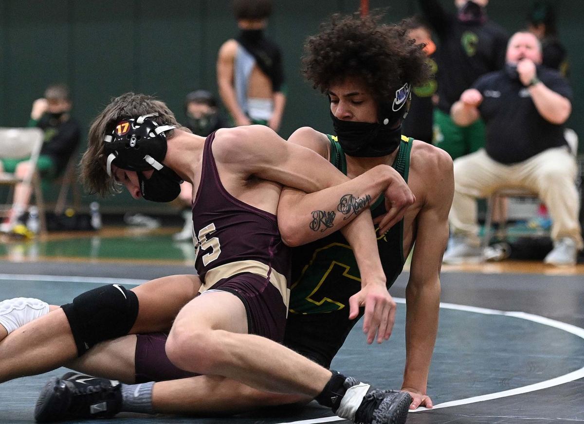 State Wrestling Day 1: Class 2A with some big wins, big pins and sets the  stage for the quarterfinals