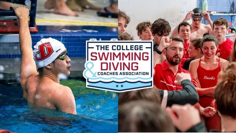Samson Qu and Dickinson Swimming Earn CSCAA All-American Status