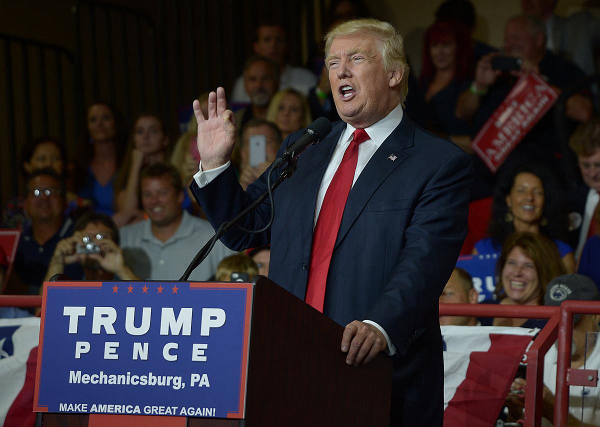 photos trump rally at cv high school photo galleries