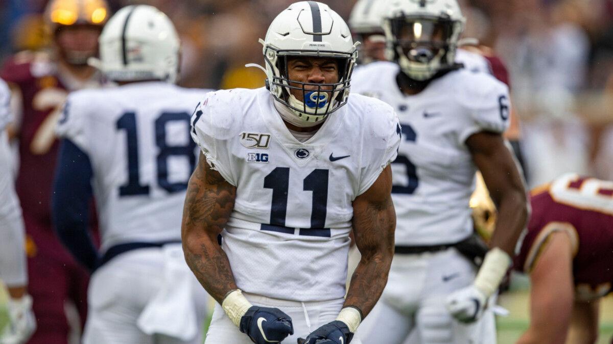 Cowboys get Penn St LB Micah Parsons after trade with Eagles